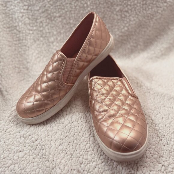 Torrid Rose Gold Quilted Slip-On Sneaker (WW) - Picture 1 of 5